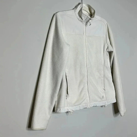 Aeropostale Cream Fleece Zip Jacket - Picture 6 of 12